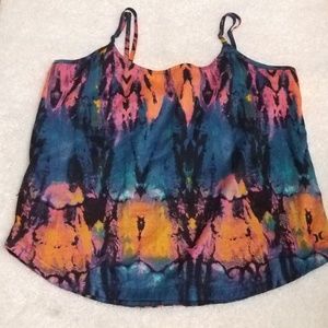 Hurley Tank Top with adjustable spaghetti strap